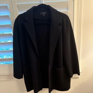 Black J Crew sweater blazer